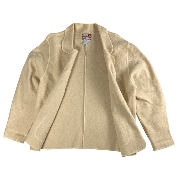 April Cornell Wool Cardigan, Women's Cottagcore Shacket, Size M/L - Picture 4 of 13